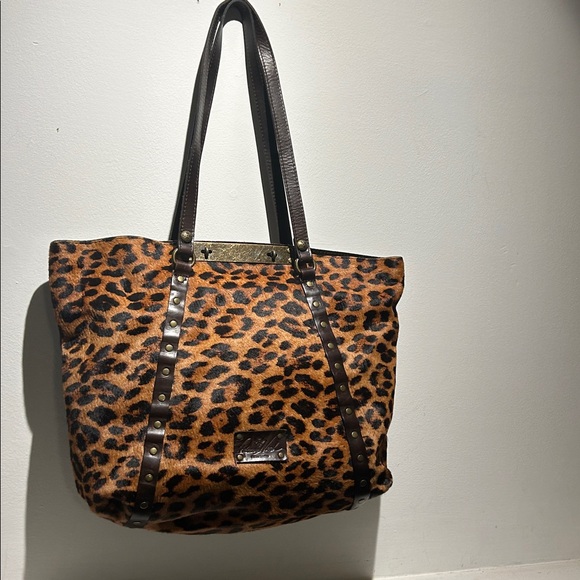 Patricia Nash Handbags - Patricia Nash Benvenuto Tote Leather Leopard
